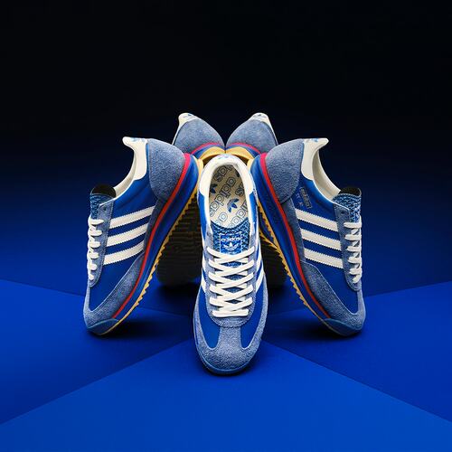 Adidas阿迪达斯三叶草SL 72男女复古运动阿甘鞋休闲跑步鞋IG2132