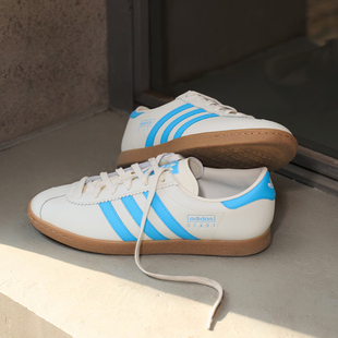 Adidas/阿迪达斯男女同STADT 经典薄底运动板鞋「T头鞋」JR9566