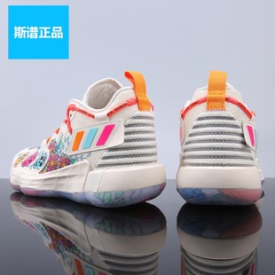 阿迪达斯男鞋 DoD利拉德缓震篮球鞋 DAME EXTPLY GW3832 专柜正品