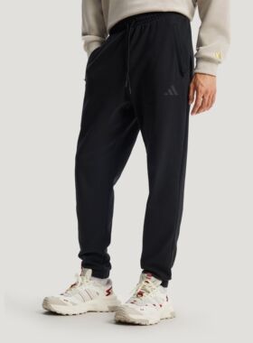 阿迪达斯三叶草秋冬男子卫裤简约百搭舒适休闲束脚长裤JL8376