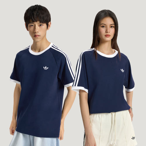 adidas三叶草SS TEE M男女款亲肤宽松休闲运动短袖T恤上衣KT7763