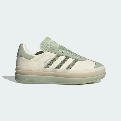 阿迪达斯 GAZELLE BOLD W 经典立体花瓣厚底运动板鞋JR8373