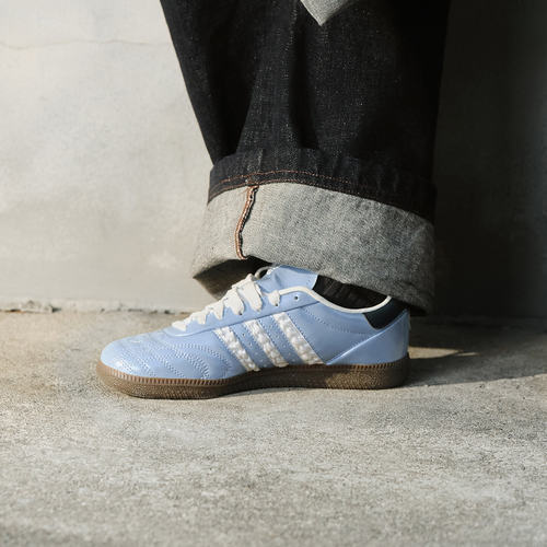Adidas阿迪达斯SAMBA JP男女款亮面板鞋德训鞋平底鞋KJ7302
