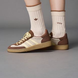 阿迪达斯正品 德训鞋 女子「T头鞋 运动板鞋 JQ8411 」经典 Adidas
