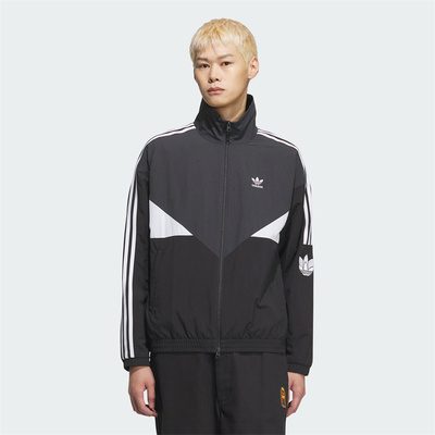 Adidas/阿迪达斯U BLOCK JKT 男女同款经典运动夹克外套KC3114