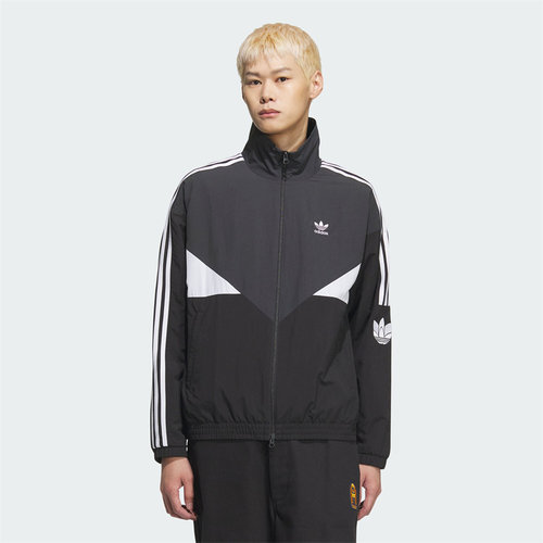 Adidas/阿迪达斯U BLOCK JKT 男女同款经典运动夹克外套KC3114
