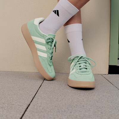 Adidas/阿迪达斯正品BARREDA 男女T头鞋运动休闲板鞋德训鞋KH7001