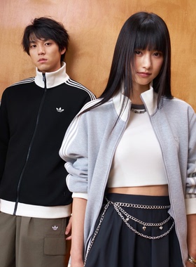 Adidas三叶草CLASSIC TT U 男女经典运动夹克早春外套KX7990