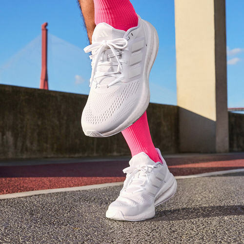 Adidas阿迪达斯PUREBOOST 男女鞋低帮舒适耐磨透气跑步鞋 GY4705
