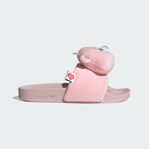 Adidas阿迪达斯ADILETTE CARE BEARS女子复古风经典拖鞋KH9957