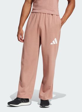 阿迪达斯男裤M WIDE PANT FT易用系阔腿运动休闲裤JF3608
