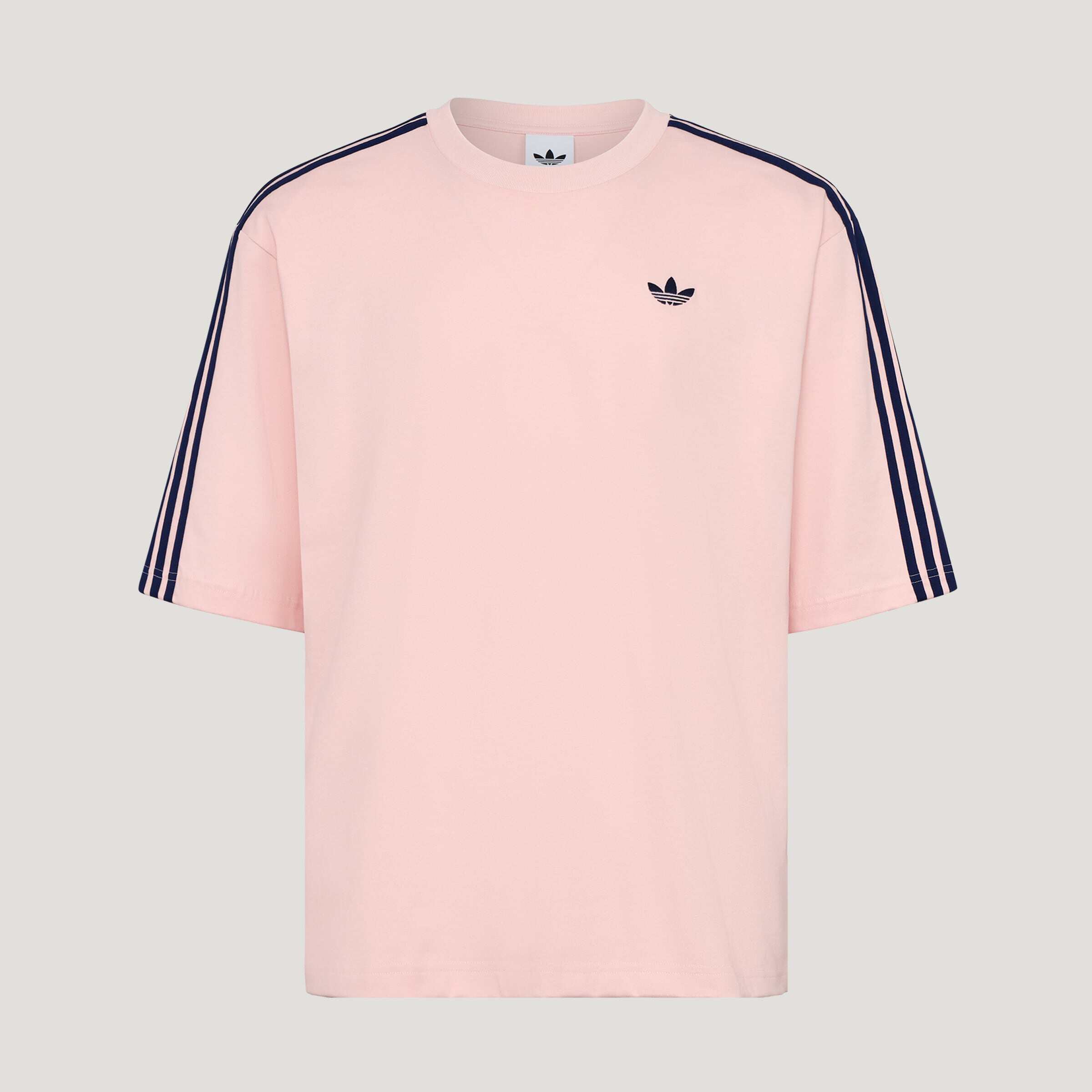 Adidas/阿迪达斯正品三叶草男款3S TEE 时尚运动短袖T恤KG6334
