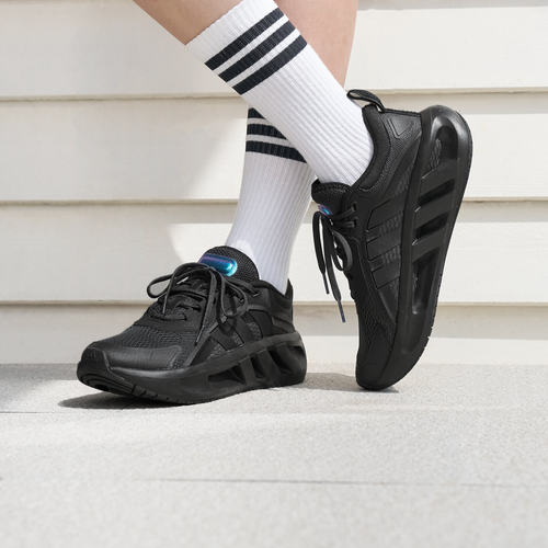 Adidas阿迪达斯夏季男子清风鞋透湿排汗缓震回弹网面运动鞋HQ4181