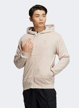 Adidas/阿迪达斯正品S男子运动休闲连帽夹克外套IA6967