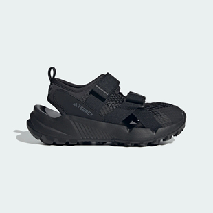 Adidas/阿迪达斯HYDROTERRA AT J 户外魔术贴徒步凉鞋IH6378