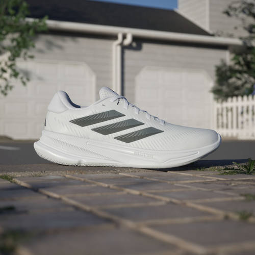 Adidas 阿迪达斯男子超轻缓震回弹舒适体测跑步运动鞋JH8559