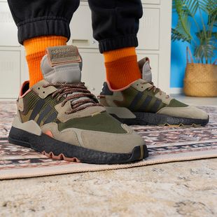 Adidas/阿迪达斯正品NITE JOGGER 男女休闲跑步运动鞋GY0018