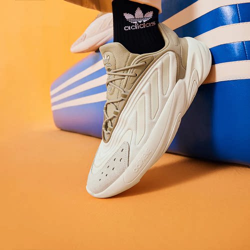 Adidas阿迪达斯男鞋女鞋OZELIA正品复古老爹鞋运动跑步鞋JS3032