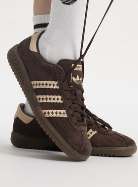 adidas阿迪达斯三叶草T头鞋2025冬女BERMUDA复古德训板鞋JS3971