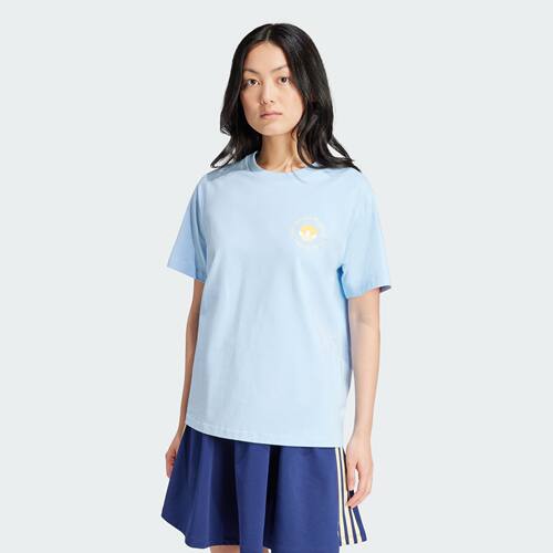 Adidas阿迪达斯正品GRAPHIC TEE 女子运动短袖圆领T恤IT9831