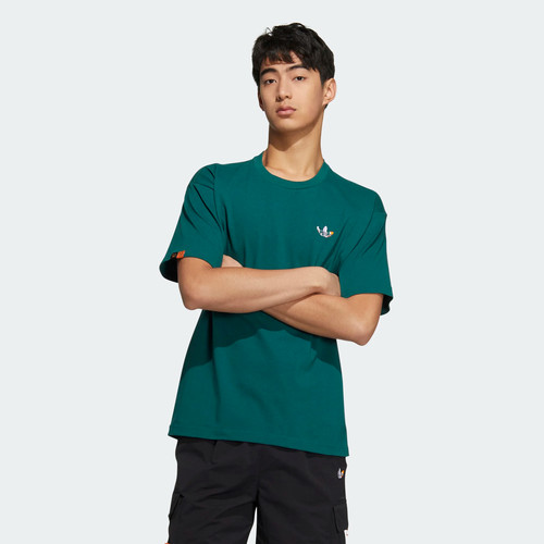 阿迪达斯KT TEE BACK GFX KENTARO OKAWARA联名运动短袖T恤HR6456