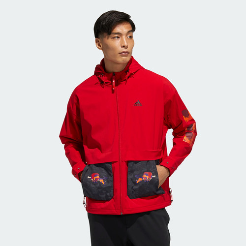 Adidas/阿迪达斯CNY JACKET 男子休闲运动夹克外套 GP1822