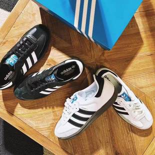 Adidas阿迪达斯三叶草男女鞋运动鞋板鞋德训鞋休闲鞋T头鞋B75806
