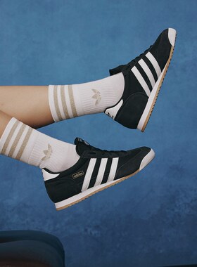 Adidas阿迪达斯正品R71男女经典复古薄底运动板鞋「T头鞋」IH1324