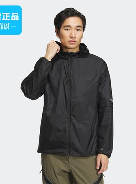 Adidas/阿迪达斯NH LW WB男子户外运动连帽防晒衣外套HY4703