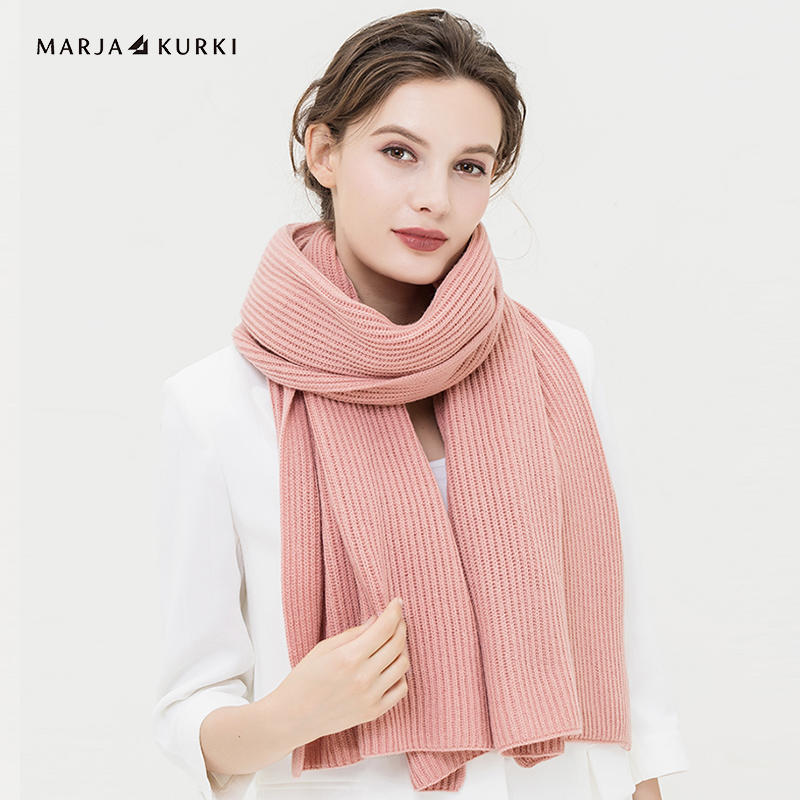 玛丽亚古琦羊毛秋冬季两用围巾