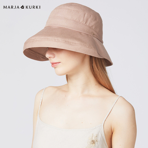 MARJAKURKI玛丽亚古琦大帽檐遮阳帽女防晒防紫外线太阳帽夏季帽子