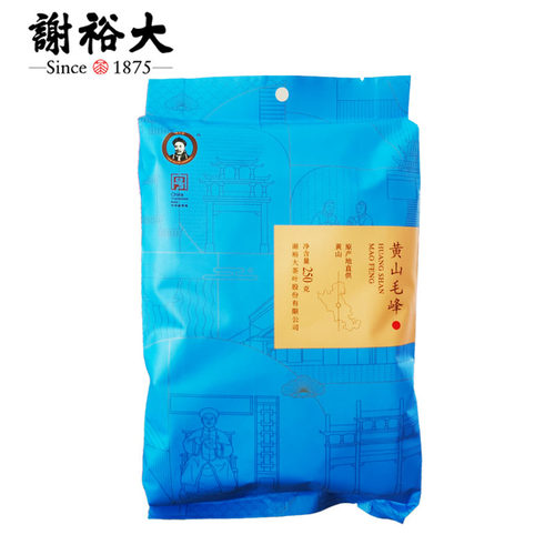 谢裕大黄山毛峰二级250g袋装安徽新茶春茶茶叶绿茶雨后揉捏特产 - 封面
