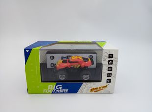 创新玩具神奇威遥控车迷你越野车充BIGFOOT大脚车儿童玩具模型红