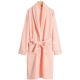 Розовое полотенце, банный халат