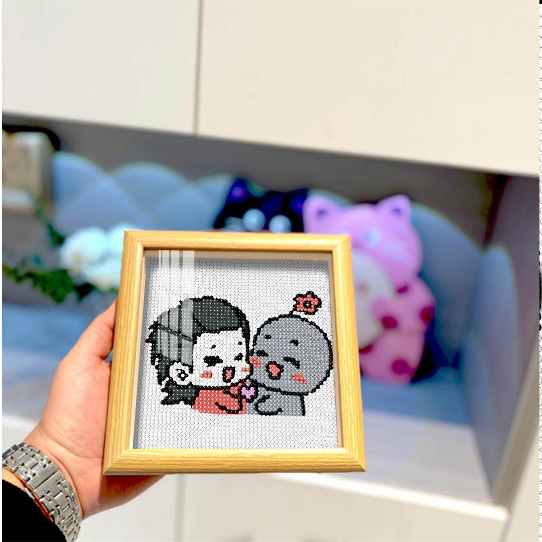 华晨宇花花钻石画应援手工物料diy礼物礼品粉丝高级感装饰ins满钻,居家布艺,钻石绣,淘宝优惠券,粉丝福利购,淘宝优惠卷