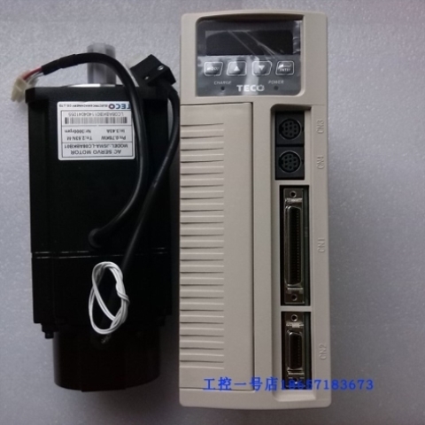 议价原装台湾东元伺服电机750W带刹车JSMA-LC08ABKB01+驱动器JSDA