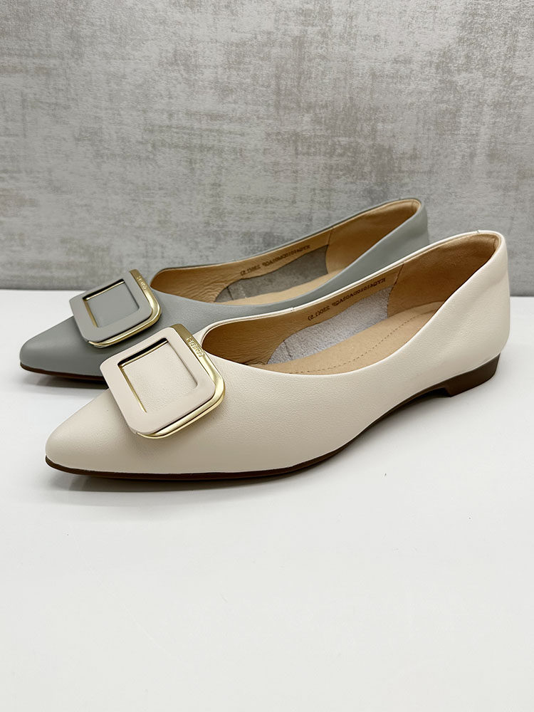 comely康莉女鞋2024春新款正品矮跟舒适时尚尖头浅口单鞋kyq41010