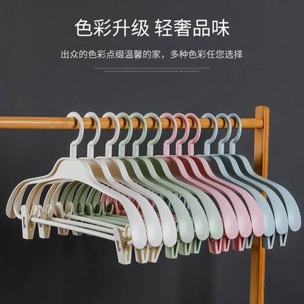 宽肩衣架家用挂衣防滑无痕防肩角衣服挂架轻奢加粗加厚西装大衣撑