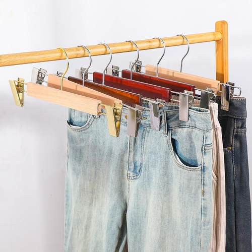 坤宬实木裤夹防滑无痕