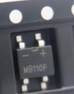 肖特基桥堆MB110F SOP-4 超薄体桥堆 1A 100V 贴片肖特基桥堆全新