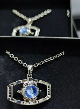 变形金刚展会橘子宝项链
