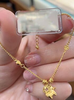 马年“马上有钱招财进宝”财源滚滚福气小马元宝手链小众高颜值款