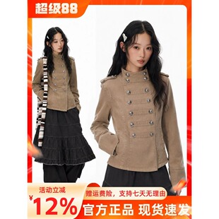 大码胖mm秋季小香风毛呢外套内搭蕾丝衫阔腿长裤子时尚三件套装女