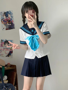 公主线收腰水手服花见森品京女子