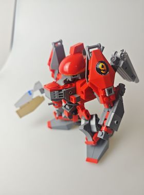 SDAC-002 装甲核心1 九球 NINEBALL  积木制品 特典九球贴纸