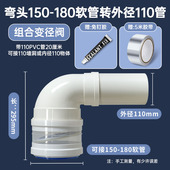 弯头止回阀160 180转110墙洞止逆阀耐高温变径圈大小头90度接头
