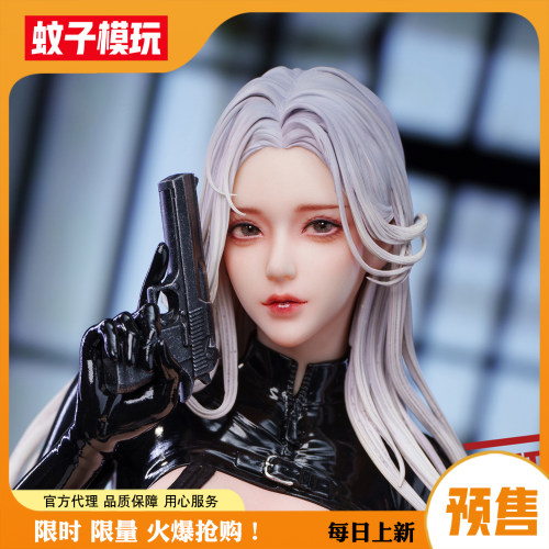 蚊子模玩秘密搜查官手办女雕像