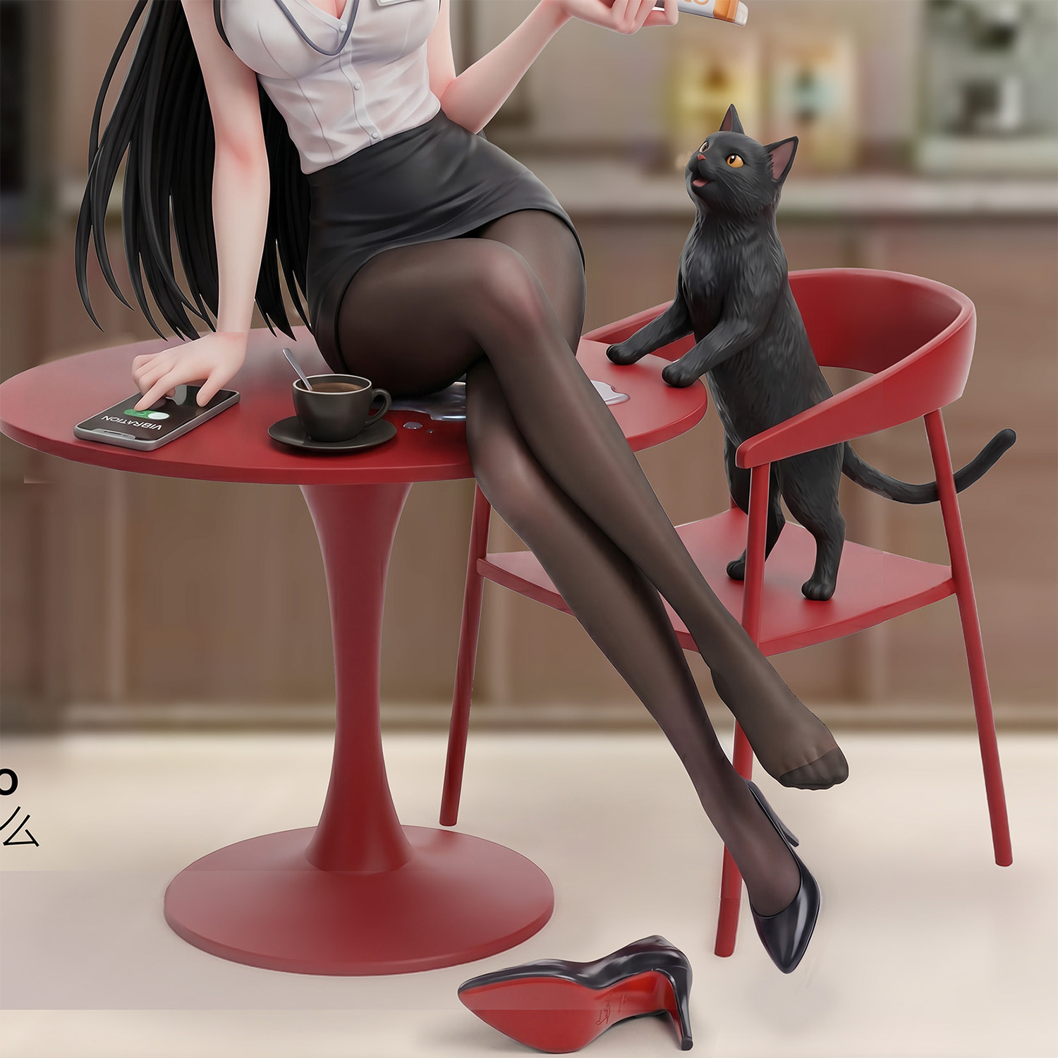 【蚊子模玩】代购定金 咲小姐 制服 blank空白工作室 手办女雕像