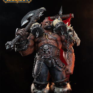 定金 加尔鲁什 地狱咆哮 魔兽世界 1/3全身像 开天工作室手办雕像