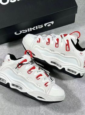 复古90s经典厚舌气垫男女47 48大码globe DVS osiris d3滑板鞋